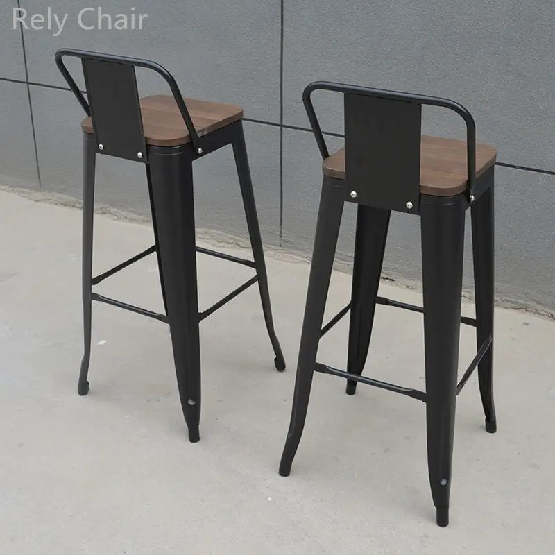 Hot Selling Modern Style Industrial Metal Iron High Bar Chair