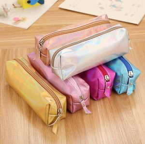 Olografica Iridescente Laser Cassa di Matita <span class=keywords><strong>per</strong></span> le Ragazze Del Ragazzo DELL'UNITÀ di elaborazione Kawaii Scuola Forniture di Cancelleria Regalo Carino Contenitore di Matita Sacchetto Della Matita - Product Image 2