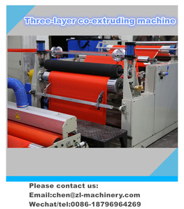 Высокое качество 3 слоя co-штранг-прессования <span class=keywords><strong>CPP</strong></span>/CPE производственная линия полиэтиленовой пленки - Product Image 3