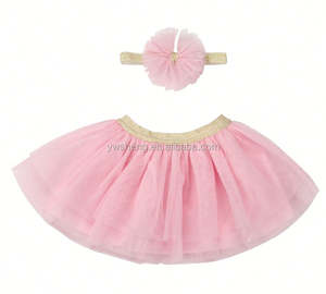 2017 del commercio all'ingrosso di Qualità di Hight Per Bambini Pettiskirt <span class=keywords><strong>Rosa</strong></span> <span class=keywords><strong>Tutu</strong></span> del Pannello Esterno per le Ragazze di Lunghezza Del Ginocchio <span class=keywords><strong>Tutu</strong></span> - Product Image 4