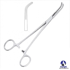 Pinzas Hemostáticas Quirúrgicas Dentales y Veterinarias de Acero Inoxidable Halsted Rectas y Curvas Parametrium - Product Image 2