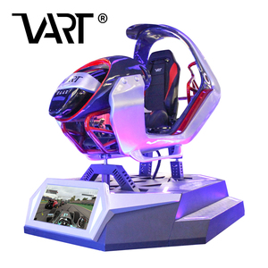 Virtual en forma de coche el movimiento de la máquina asientos simulador de carreras de coche juego de conducción - Product Image 4