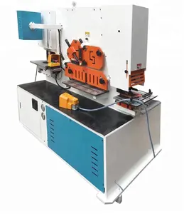 APEC CNC Widely used Hydraulic Ironworker , punching and shearing machine hydraulic ironworker steel rod cutting machine