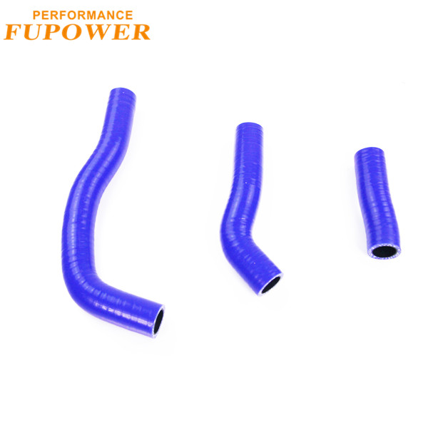 Kit De Mangueras De Silicona Para Refrigerante KTM LC4 - Color Negro Exterior/rojo Interior - Resiste De -60°C A +260°C