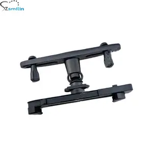 The First Slim Universal Car Headrest Mount Holder with 360 Degrees Rotation for iPad Pro and all Smartphone Tablet