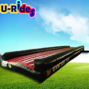 Tùy chỉnh giá rẻ Inflatable Thể dục dụng cụ Mat phòng tập thể dục theo dõi không khí dày Inflatable nhào lộn thảm