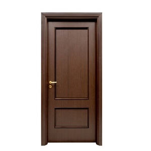Portes intérieures pré-montées en <span class=keywords><strong>bois</strong></span> <span class=keywords><strong>massif</strong></span> contemporaines bon marché à rupture de pont thermique pour hôtel moderne, maison, bureau, chambre à coucher, appartement - Product Image 1
