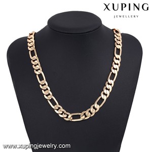 42962 <span class=keywords><strong>Xuping</strong></span> 18k color <span class=keywords><strong>oro</strong></span> collar de alta calidad para hombre - Product Image 5