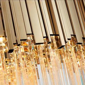 Lampada da <span class=keywords><strong>Parete</strong></span> Moderna a LED in Cristallo, Applique Dorata in Metallo per Camera da Letto e Corridoio, Illuminazione Decorativa - Product Image 3