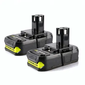 Y015 High Power Replacement Ryobi 18v 3Ah 4Ah 5Ah 6Ah Battery Li-ion Power Tool Batteries For Ryobi P102 P103 P105 P107 P108