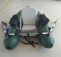 Chaise de pêche gonflable, bateau à gonfler, ventre plat