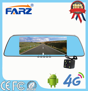 Xem phía sau DVR Firmware Xe Gương Chiếu Hậu <span class=keywords><strong>GPS</strong></span> <span class=keywords><strong>Tracker</strong></span> Toyota Corolla Bluetooth Hands Kit Miễn Phí - Product Image 4