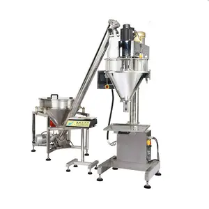 High Quality Semi Automatic Dry Powder Filling Machine With Auger Filler