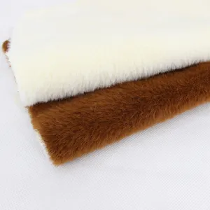 High Quality Long Hair Faux Fur Fabric Making Soft Toys