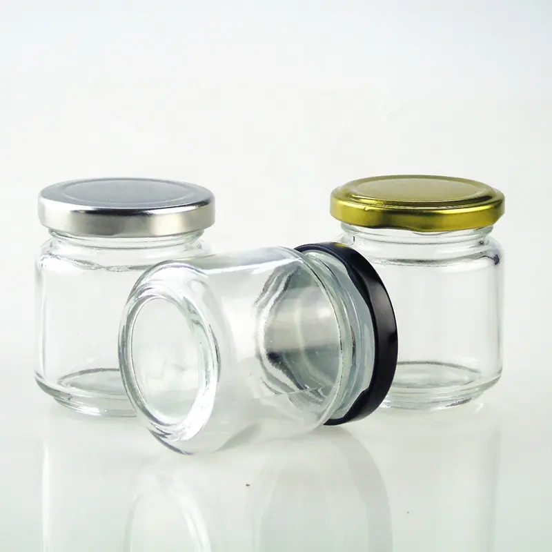 זכוכית יצרן 250ml 500ml 1000ml מזון לשמר זכוכית צנצנת