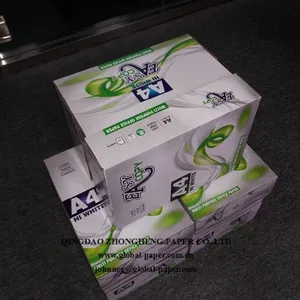 O brilho da primeira classe cie 165 cópia de papel 70gsm ,80gsm a4 papel de cópia feita na china