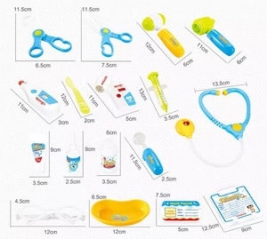 Set Gioco Carrello del Dottore per Bambini, <span class=keywords><strong>Giocattoli</strong></span> di Ruolo per Giocare a Dottore - Product Image 4