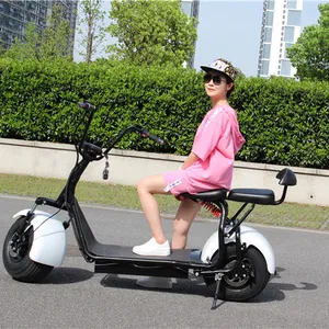 Citycoco Scooter dengan Baterai Dapat Dilepas 40Km/Jam 55Km