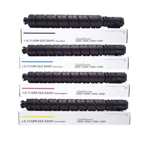 Cartuccia Toner <span class=keywords><strong>per</strong></span> fotocopiatrice di vendita diretta in fabbrica NPG71 GPR55 C-EXV51 <span class=keywords><strong>per</strong></span> IR-ADV <span class=keywords><strong>Canon</strong></span> C5560 C5540 C5535 C5550 - Product Image 1