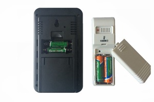 Radio <strong>Clock</strong> of Weather Station <strong>Thermometer</strong> Wireless <strong>Thermometer</strong> Home Indoor <strong>Outdoor</strong>
