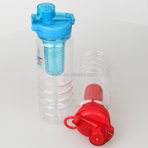 Vente chaude Moyen-Orient 750 ml SANS bpa TRITAN <span class=keywords><strong>bouteille</strong></span> d'eau en <span class=keywords><strong>plastique</strong></span> avec fruits infuseur et <span class=keywords><strong>casier</strong></span> pp couvercle - Product Image 2