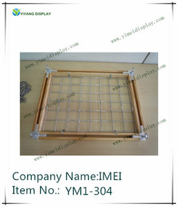 Pop cocineros de cocina estándar de montaje <span class=keywords><strong>en</strong></span> el techo de madera estante del pote, ym1-304 - Product Image 3