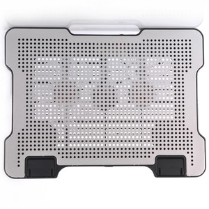 Nhôm có thể điều chỉnh chiều cao có thể gập lại máy tính xách tay máy tính đứng làm mát pad cho 15.6 "máy tính xách tay - Product Image 5