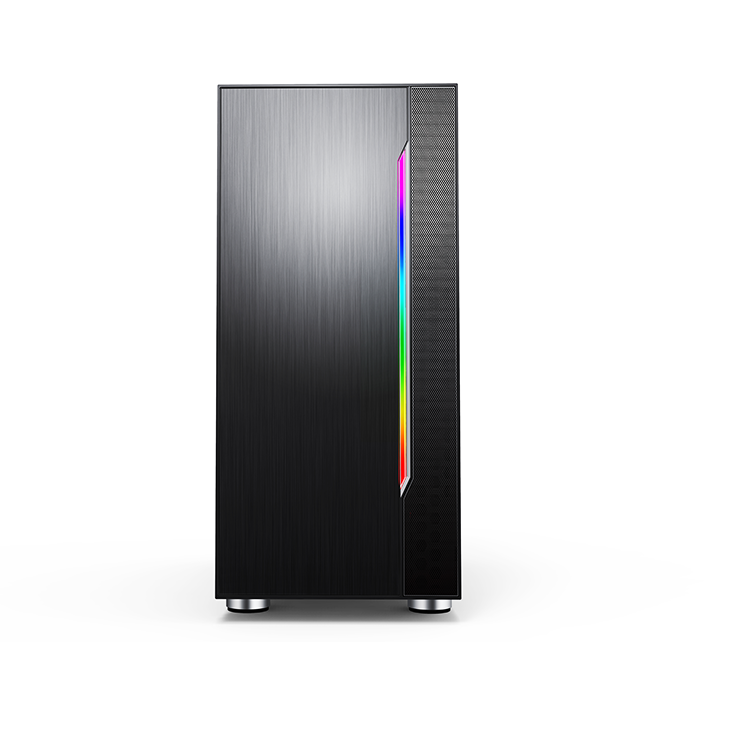 Настраиваемый компьютерный корпус micro-ATX с плавным ремнем RGB