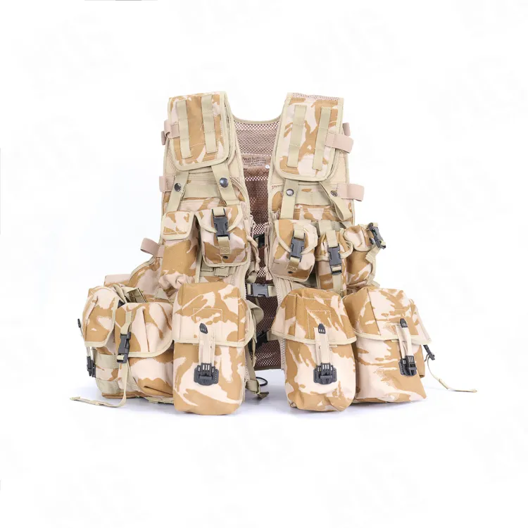 British DPM Desert Camouflage Modular Tactical Combat Vest