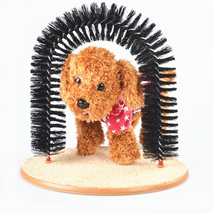 Rascador de arco para mascotas, cerdas masajeadoras para rascar, juguetes para gatos, gran oferta - Product Image 2