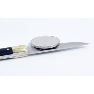 Commercio all'ingrosso della cina <span class=keywords><strong>Columbia</strong></span> piegante della lama di tasca coltello da collezione in ottone con manico in resina - Product Image 4