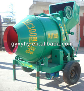 Mesin Konstruksi Paling Populer <span class=keywords><strong>JZC300</strong></span> Plester Stucco Towable <span class=keywords><strong>Mixer</strong></span> Beton Semen untuk Dijual Di Kamerun