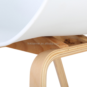 Comercio al por mayor Simple Deign Emes LK509-6 Color Sólido Silla De Comedor de Plástico - Product Image 6