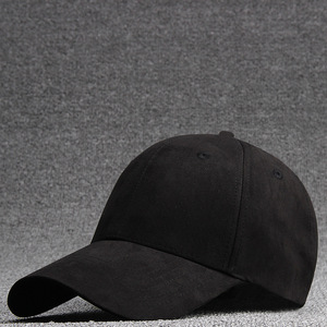 Berretto da Baseball in pelle scamosciata utile in tinta unita blu scuro - Product Image 3