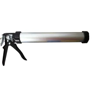 Profesional Aluminium Cordless Dempul Silikon Gun Perekat 16 Inch Sosis Caulking Gun Sosis 600Ml Busa Caulking Tekanan Gun