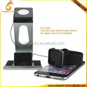 Latest product for <span class=keywords><strong>Apple</strong></span> <span class=keywords><strong>Watch</strong></span> stand, Holder bracket docking holder charger for both - Product Image 3