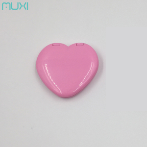 Chine Usine Petit Coeur Forme <span class=keywords><strong>Double</strong></span> Face Poche Miroir Compact Miroir De Maquillage - Product Image 5