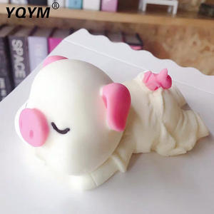 2019 nuevo 3D <span class=keywords><strong>Fondant</strong></span> silicona cerdo pastel molde de silicona torta de mousse de moldes - Product Image 2