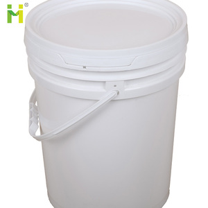 Balde de plástico de qualidade alimentar 20 5 galão litro com tampa - Product Image 6