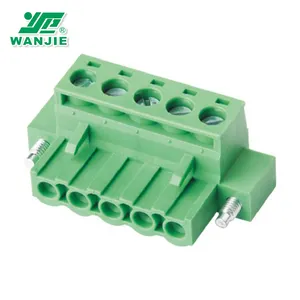 Most beliebte 5.0mm 5.08mm pitch Plug-in Terminal Block stecker WJ2EDGKM