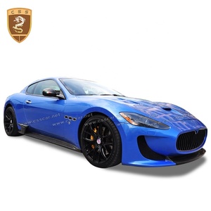 MC Style paraurti anteriore minigonne parafanghi diffusore posteriore ala Spoiler Kit corpo cofano per Maserati maisurismo - Product Image 3