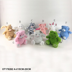 دمية ثعلب أبيض لطيفة محشوة ببطن ممتلئ وفرو ناعم - Product Image 3