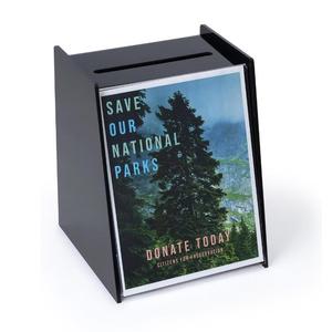 Bán buôn Acrylic đề nghị tiền hộp Acrylic từ thiện lá Phiếu tặng hộp và Brochure chủ - Product Image 3