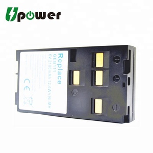 Bateria recarregável nimh de <span class=keywords><strong>6.0v</strong></span>, bateria de substituição para lei ca 667147 667318 óg112 tps700, estação total