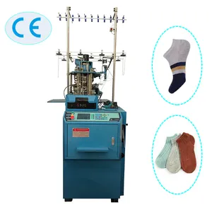 250PAIRS/DAY Double Cylinder Computerized Sock Knitting Machine