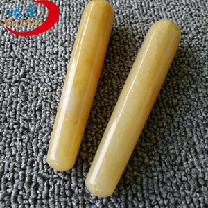 2023 Doppel kristalls tab Deluxe Beckenboden massage werkzeug Kristall massage stäbe/Dildos