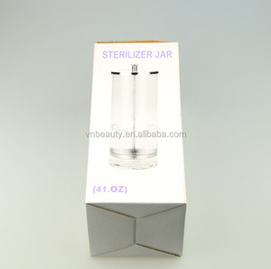 <span class=keywords><strong>Pro</strong></span> Big Nail Bouteille Stérilisateur Pot Désinfection Tasse Nail Fournisseurs Verre Manucure Pédicure Nail Art Outils - Product Image 5