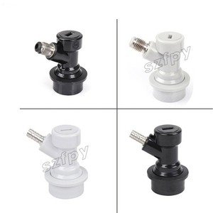 Los conectores del líquido / del gas de la <span class=keywords><strong>desconexión</strong></span> del barril de la cerradura de la bola dispensador del conector del barril - Product Image 1