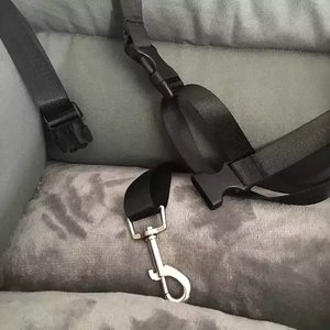 Asiento de coche para perros cama suave y cómoda impermeable cinturón de seguridad bolsa de viaje asientos elevadores para perros pequeños medianos portador de coche para mascotas - Product Image 2