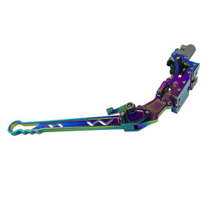PQY STORE- Universal Jdm hydraulique Horizontal <span class=keywords><strong>rallye</strong></span> drift e-brake Lever frein à main NEO CHROME - Product Image 2